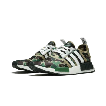 Adidas NMD R1 Bape - Green Camo Mens
