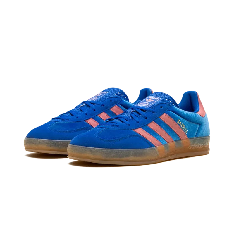 Adidas Gazelle Indoor WMNS Velvet Pack - Blue Womens