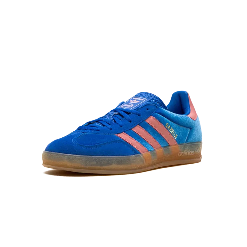 Adidas Gazelle Indoor WMNS Velvet Pack - Blue Womens