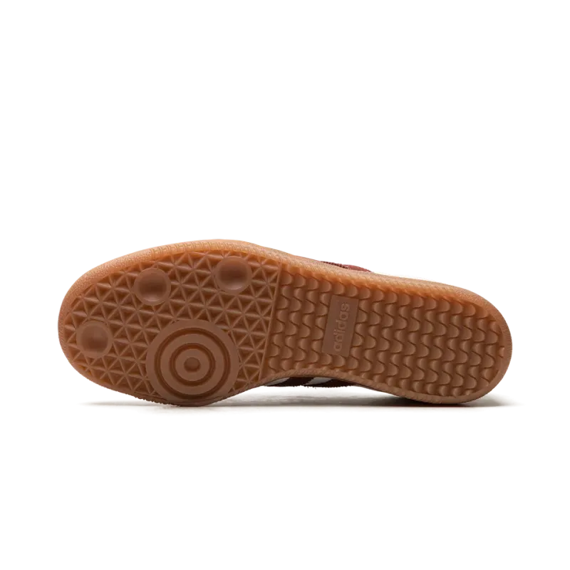 Adidas Samba OG Sporty & Rich - White Core Burgundy Mens