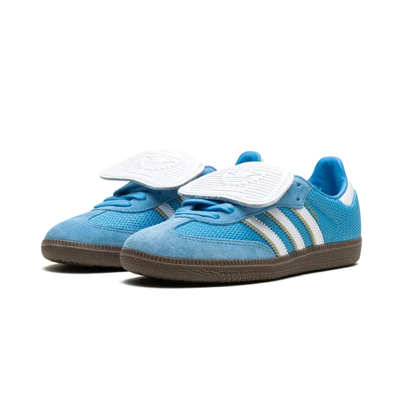 Adidas Samba Lt Blue Burst Mens