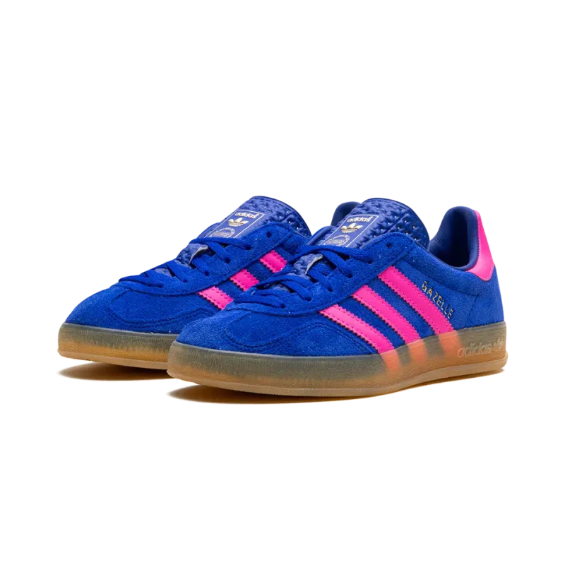 Adidas Gazelle Indoor WMNS Blue Lucid Pink Womens