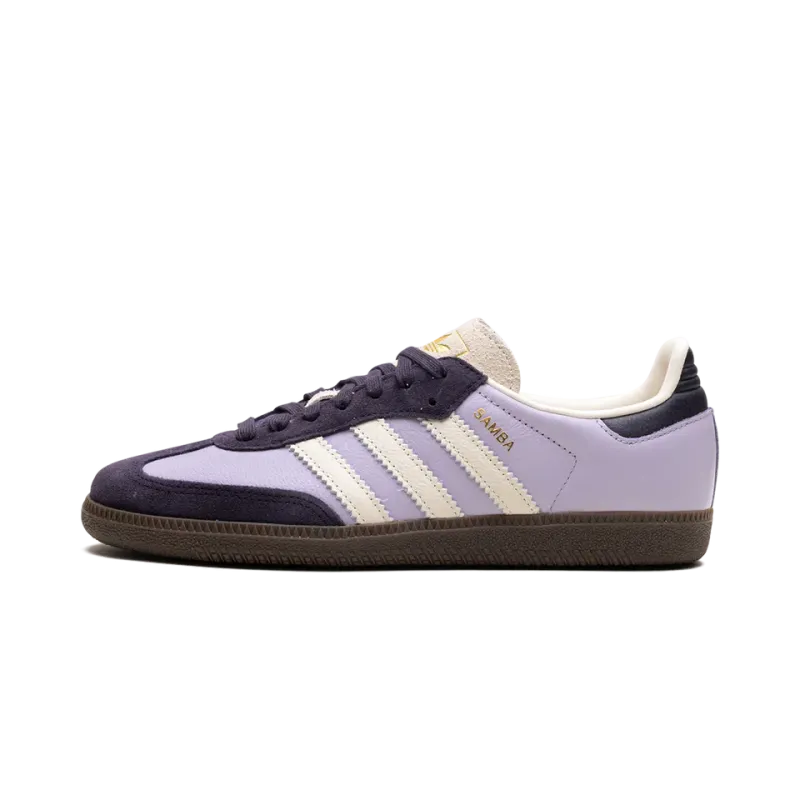 Adidas Samba OG WMNS Silver Dawn Aurora Black Womens
