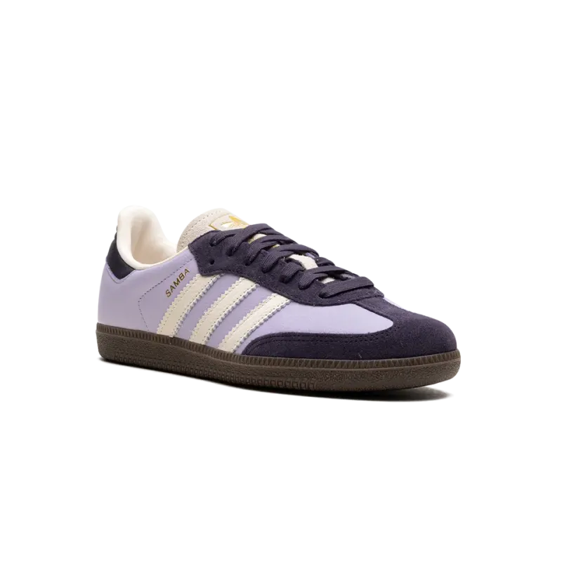 Adidas Samba OG WMNS Silver Dawn Aurora Black Womens