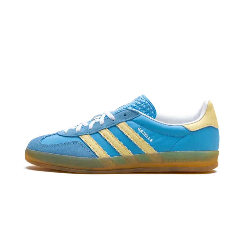 Adidas Gazelle Indoor WMNS Semi Blue Burst Almost Yellow Womens