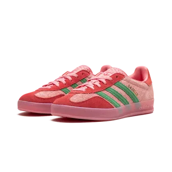 Adidas Gazelle Indoor WMNS Semi Pink Spark Preloved Scarlet Womens