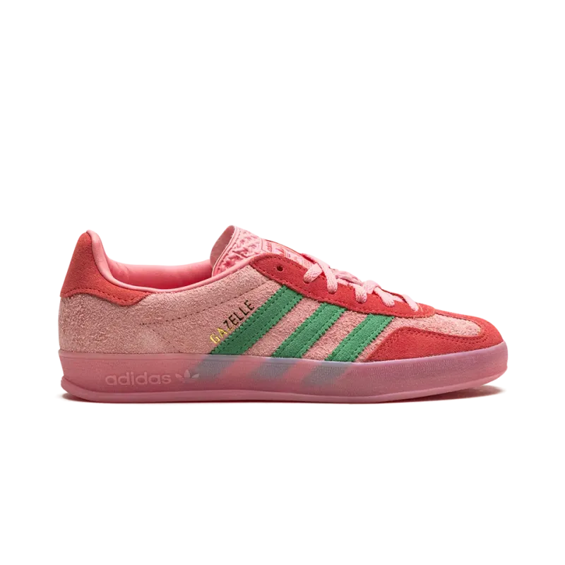 Adidas Gazelle Indoor WMNS Semi Pink Spark Preloved Scarlet Womens