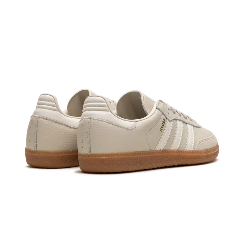 Adidas Samba OG Beige / White / Gum Womens