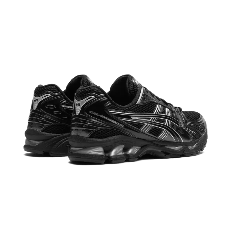Asics Gel-Kayano 14 Black Pure Silver Mens
