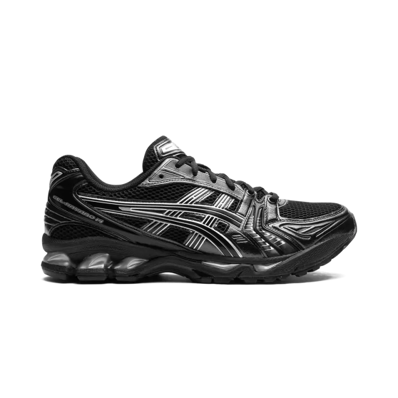 Asics Gel-Kayano 14 Black Pure Silver Mens