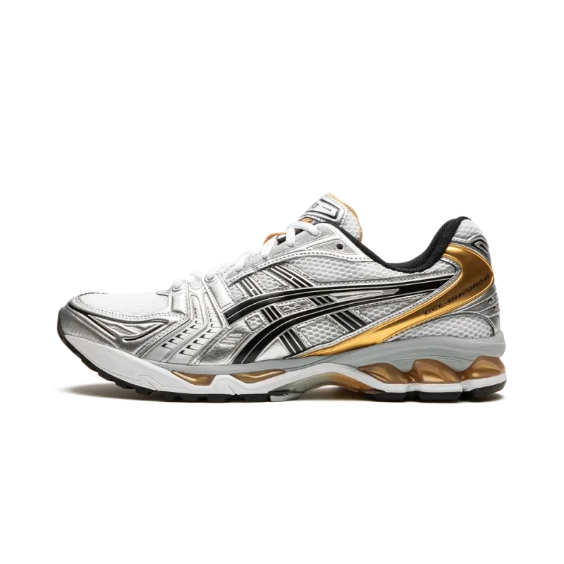 Asics Gel-Kayano 14 White / Pure Gold Mens