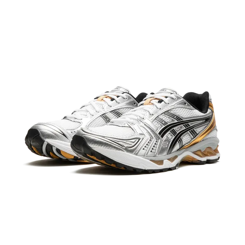 Asics Gel-Kayano 14 White / Pure Gold Mens