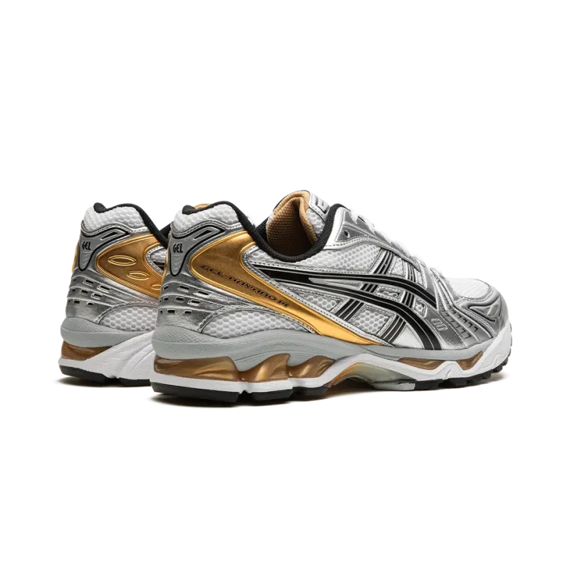 Asics Gel-Kayano 14 White / Pure Gold Mens