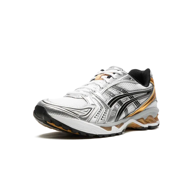 Asics Gel-Kayano 14 White / Pure Gold Mens