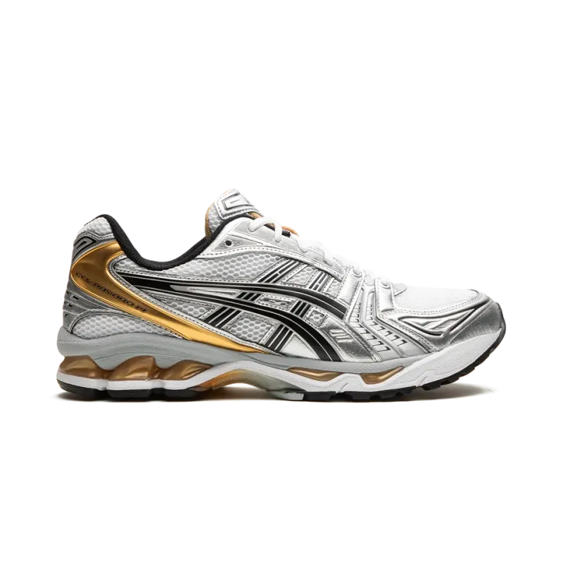 Asics Gel-Kayano 14 White / Pure Gold Mens