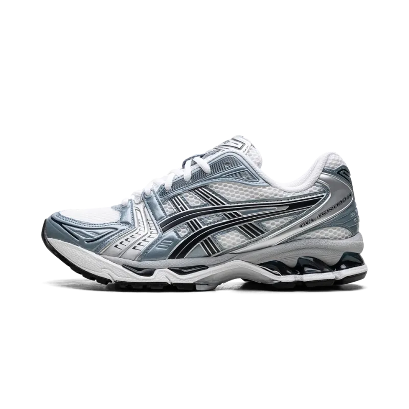 Asics Gel-Kayano 14 White Fjord Grey Mens