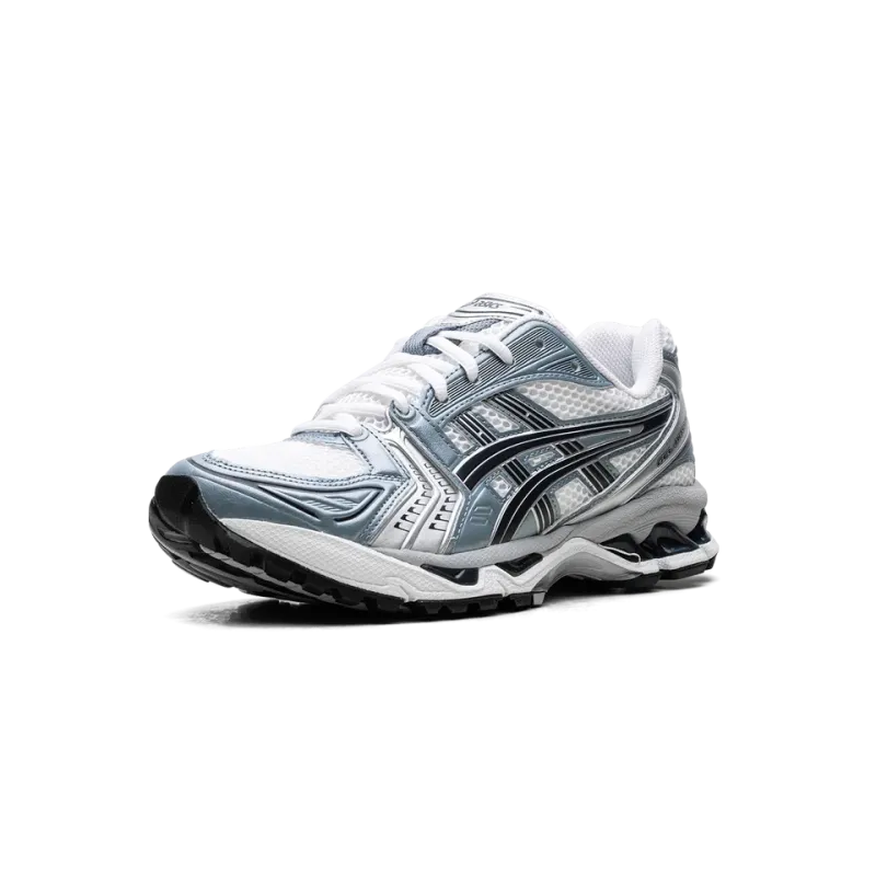 Asics Gel-Kayano 14 White Fjord Grey Mens