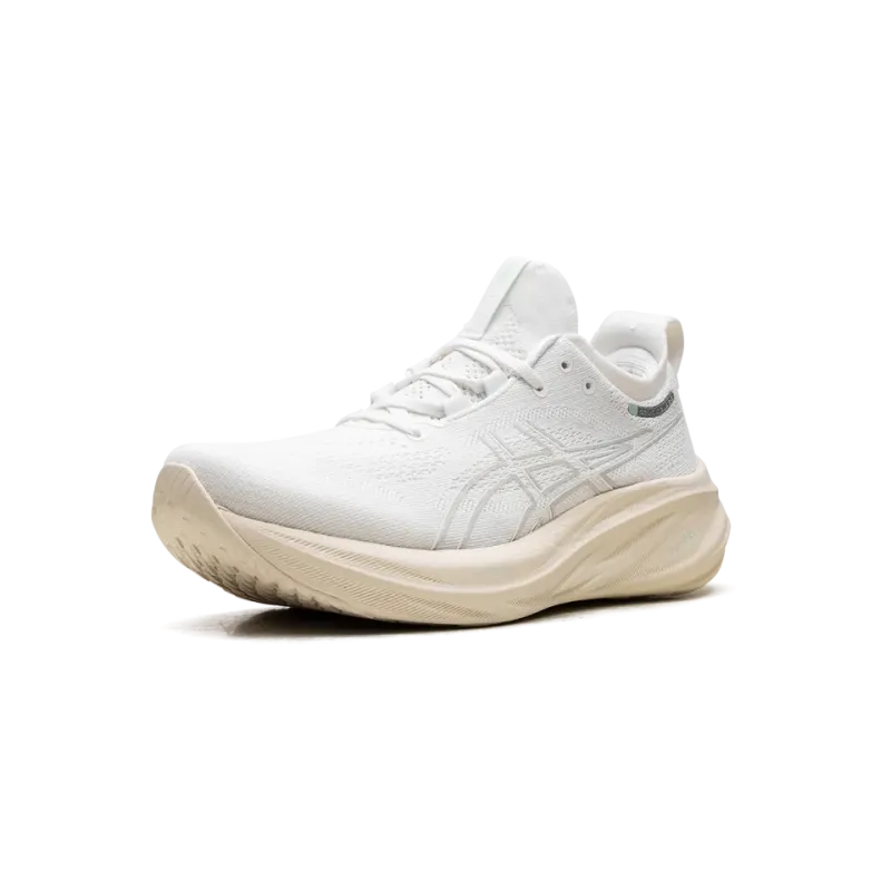 Asics Gel Nimbus 26 White / Off White Mens