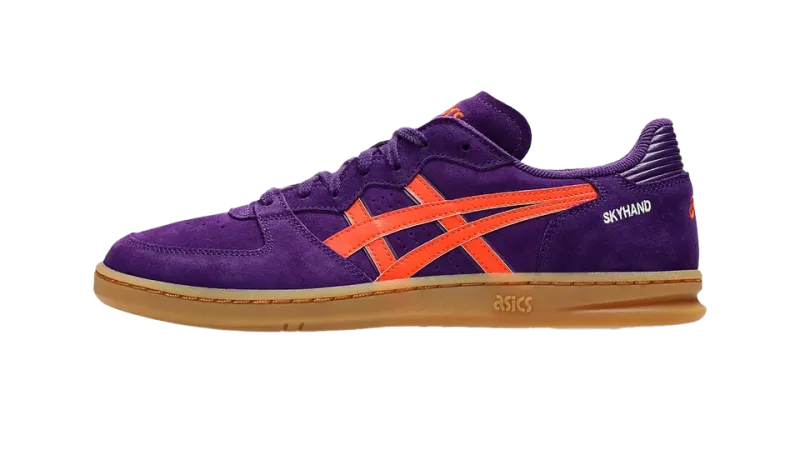 Asics Skyhand OG Midnight Plum Koi Mens — Retro Court Style Meets Modern Comfort