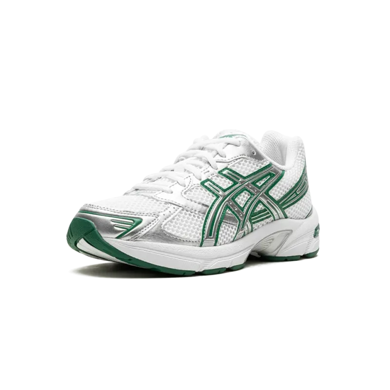 Asics Gel-1130 White Silver Green Mens