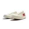 Converse Chuck 70 Ox Comme Des Gar ons PLAY / Half Heart White Mens