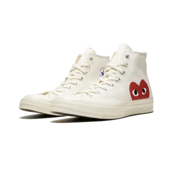 Converse Chuck 70 CDG Comme des Garcons Play - White Mens