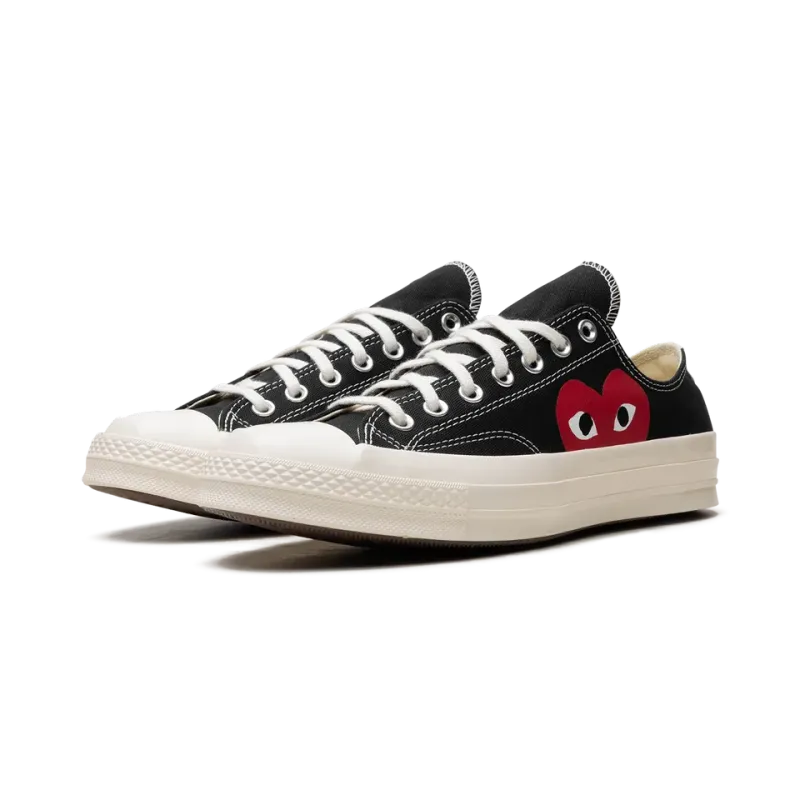 Converse Chuck 70 Ox Comme Des Gar ons PLAY / Half Heart Black Mens