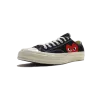 Converse Chuck 70 Ox Comme Des Gar ons PLAY / Half Heart Black Mens