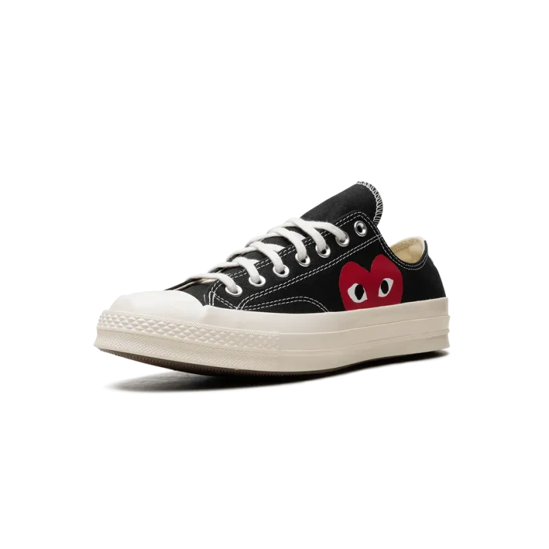 Converse Chuck 70 Ox Comme Des Gar ons PLAY / Half Heart Black Mens