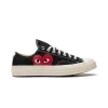 Converse Chuck 70 Ox Comme Des Gar ons PLAY / Half Heart Black Mens