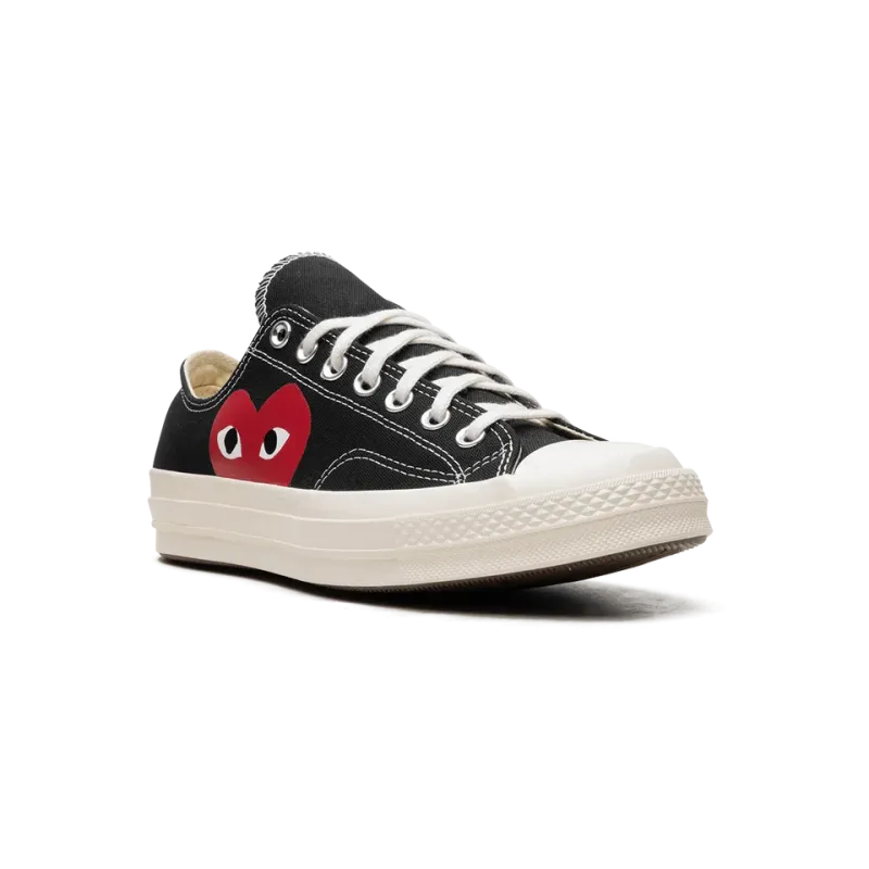 Converse Chuck 70 Ox Comme Des Gar ons PLAY / Half Heart Black Mens