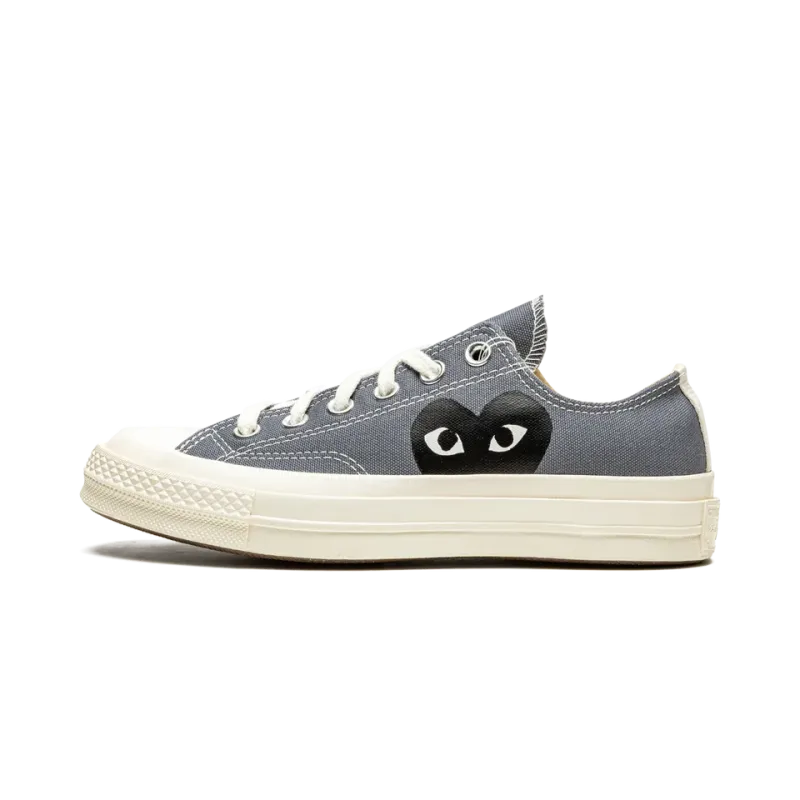 Converse Chuck 70 Ox CDG Play - Steel Gray Mens