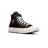 Converse Chuck Taylor All Star 70 High Comme des Garcons PLAY - Small Red Heart Black Mens