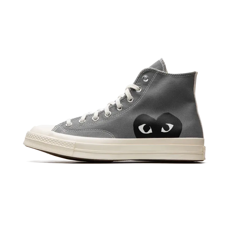 Converse Chuck 70 Hi CDG Play - Steel Gray Mens
