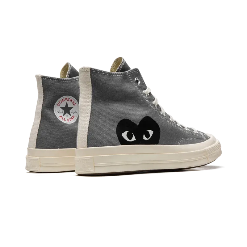 Converse Chuck 70 Hi CDG Play - Steel Gray Mens