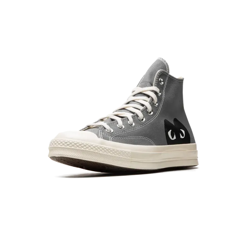 Converse Chuck 70 Hi CDG Play - Steel Gray Mens