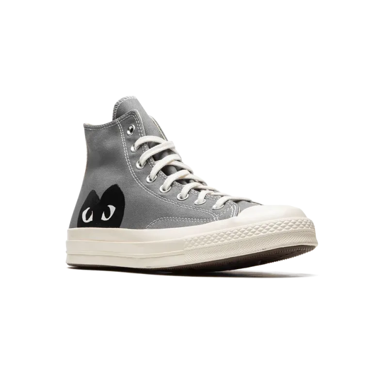 Converse Chuck 70 Hi CDG Play - Steel Gray Mens