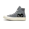 Converse Chuck 70 Hi CDG Play - Steel Gray Mens