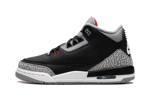 Jordan Air Jordan 3 GS Black Cement — Iconic Style for Young Sneakerheads