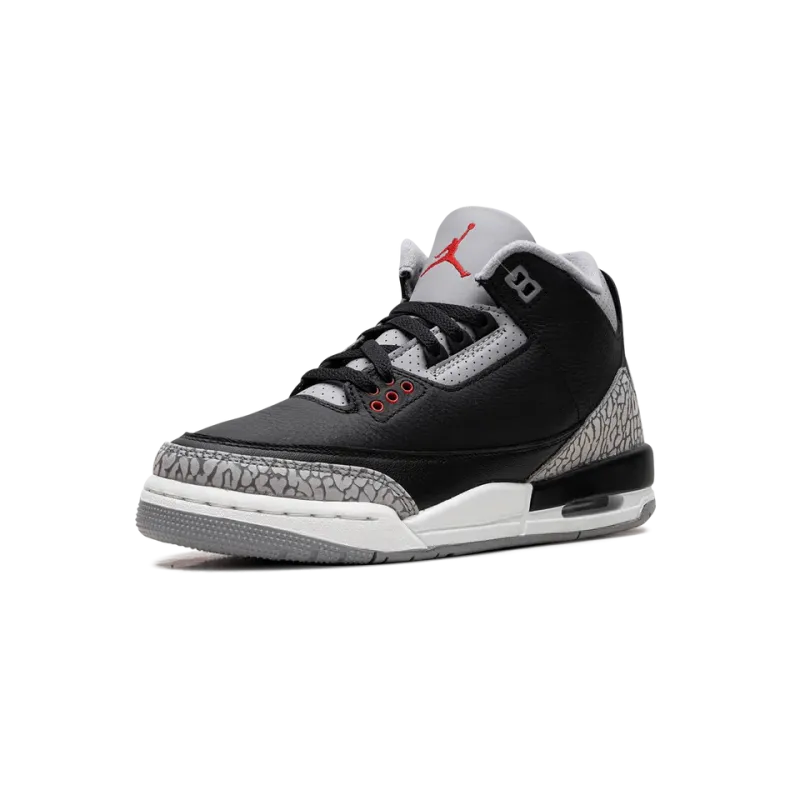 Jordan Air Jordan 3 GS Black Cement Grade School