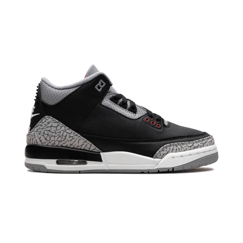 Jordan Air Jordan 3 GS Black Cement Grade School