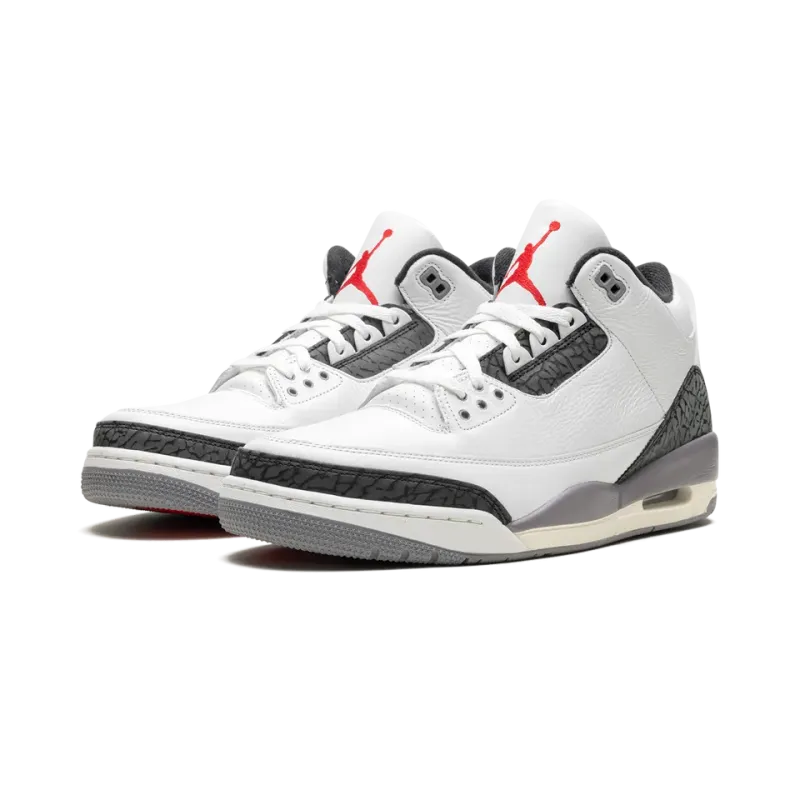 Jordan Air Jordan 3 Cement Grey Mens