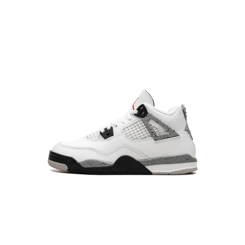 Jordan Air Jordan 4 Retro PS White Cement Pre School