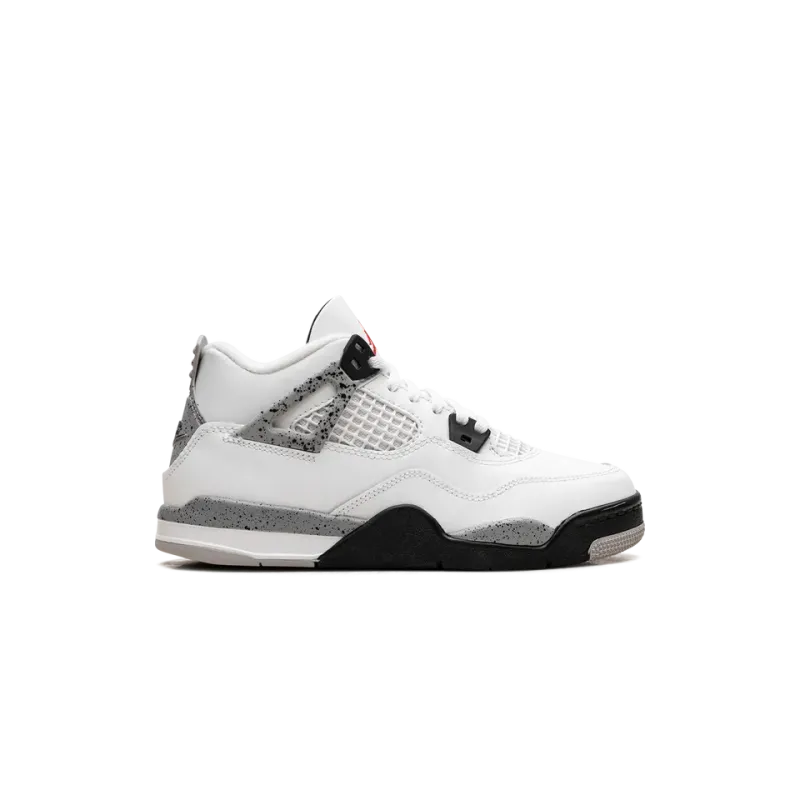 Jordan Air Jordan 4 Retro PS White Cement Pre School