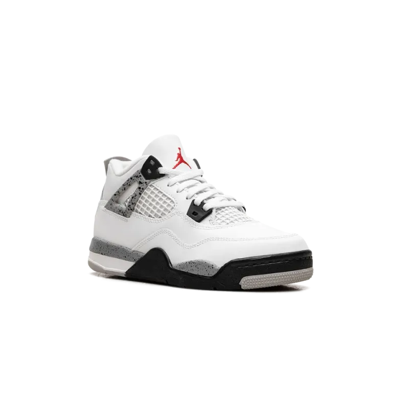 Jordan Air Jordan 4 Retro PS White Cement Pre School
