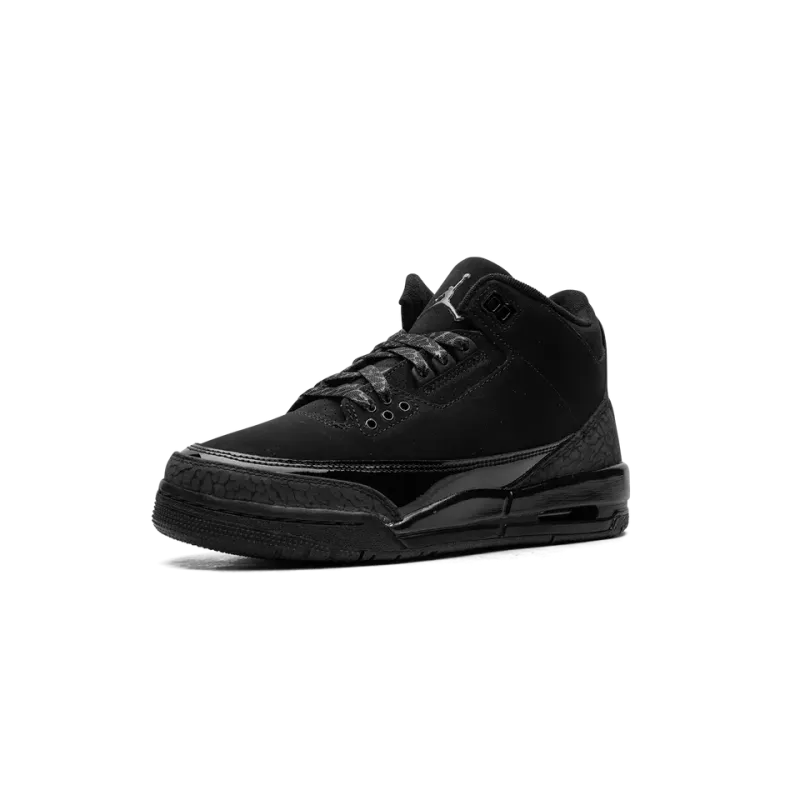 Jordan Air Jordan 3 GS Black Cat Grade School