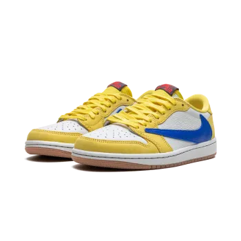 Jordan Jordan 1 Retro Low OG WMNS TRAVIS SCOTT - CANARY Womens