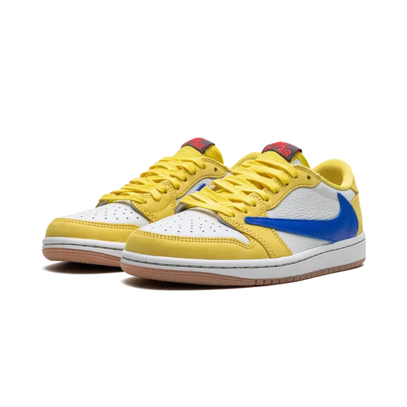 Jordan Jordan 1 Retro Low OG WMNS TRAVIS SCOTT - CANARY Womens
