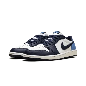 Jordan Air Jordan 1 Low Obsidian Mens