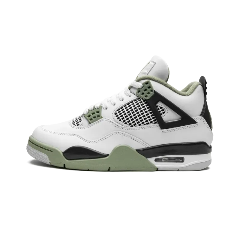 Jordan Air Jordan 4 Retro WMNS Seafoam Oil Green Womens